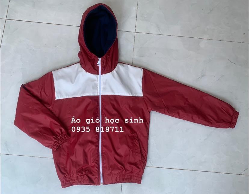 xưởng may áo gió học sinh 